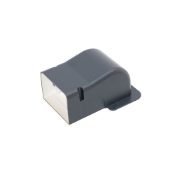 Capuchon mural 70mm Gris anthracite ral 7016 - ADP-1310-313 - Linum