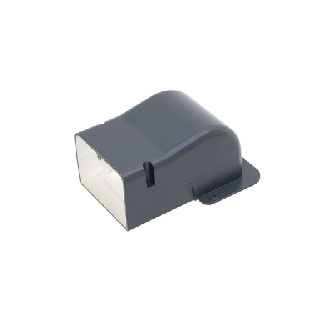 Capuchon mural 70mm Gris anthracite ral 7016 - ADP-1310-313 - Linum