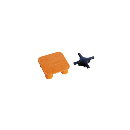Accessoire rg collection Croix orange jonction - REC-9003-072 - Linum