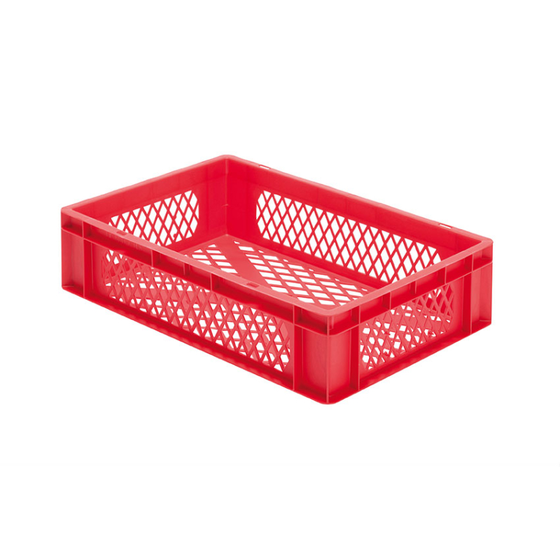 Euronorm 600x400x145 mm - standard Fond & cotes ajoures - RTP-6140-070 - Linum
