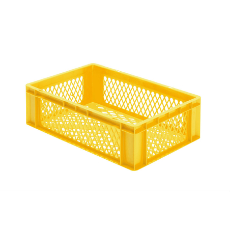 Euronorm 600x400x175 mm - standard Fond & cotes ajoures - RTP-6170-080 - Linum