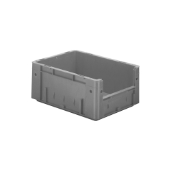 Bac euronorm 400x300x175 - ouv. Front. Fond et parois pleins - SCC-4170-050 - Linum