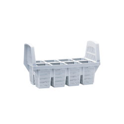 Grand panier &agrave; couverts -8 comp. 450x212x260mm - DWF-0903-050 - Linum
