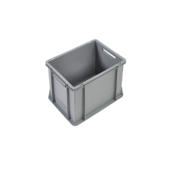 Euronorm 400x300x360 mm - renforce Fond & cotes pleins - budget line - BUC-4362-050 - Linum