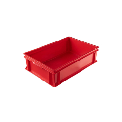 Euronorm 600x400x120mm - 23l - standard Fond & cotes pleins - COC-6125-070 - Linum