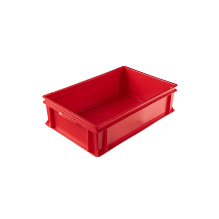 Euronorm 600x400x120mm - 23l - standard Fond & cotes pleins - COC-6125-070 - Linum
