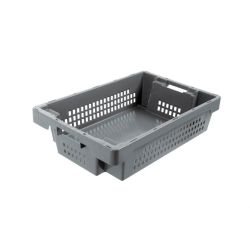 Rota bac de stockage 25l - 600x400x150mm Fond plein - cotes ajoures - NRD-6152-050 - Linum