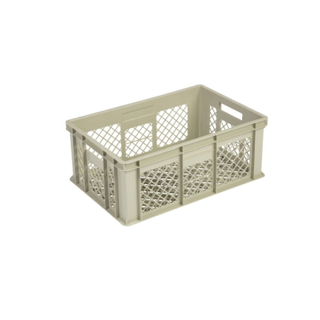Euronorm 600x400x240mm - 46l Fond & cotes ajoures - GOP-6242-093 - Linum