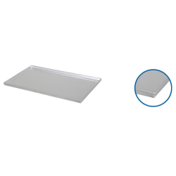 Plaque de four aluminium 325x530x20mm 4 bords 90&deg;  1,5mm - ABP-1140-000 - Linum