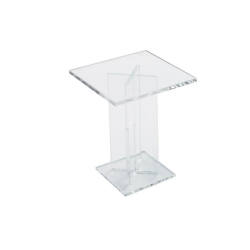 Pied de presentation - carre 120x120x150 mm - LPA-5353-990 - Linum