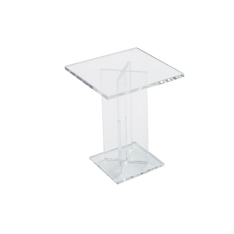 Pied de presentation - carre 120x120x150 mm - LPA-5353-990 - Linum