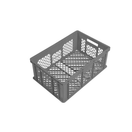 Bac a pain euronorm 600x400x240mm - 46l Fond & cotes perfores - GBP-6242-050 - Linum