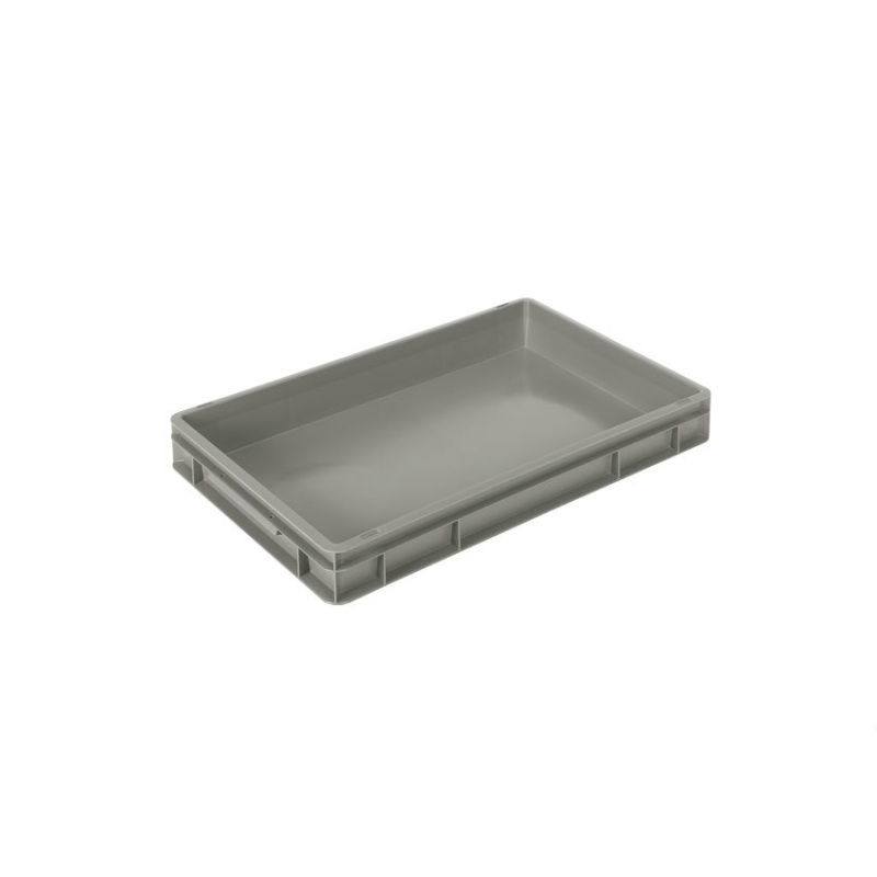 Euronorm 600x400x70mm - 13l - standard Fond & cotes pleins - COC-6075-050 - Linum