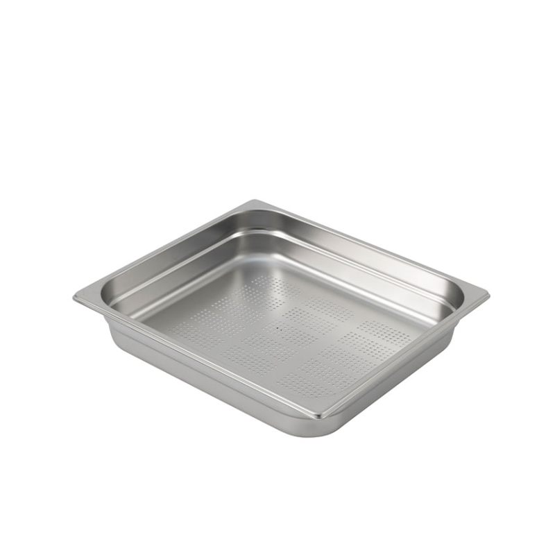 Gn2/3 - 65mm recipient inox Perfore - premium line - LGF-2306-000 - Linum