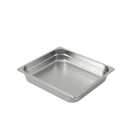 Gn2/3 - 65mm recipient inox Perfore - premium line - LGF-2306-000 - Linum
