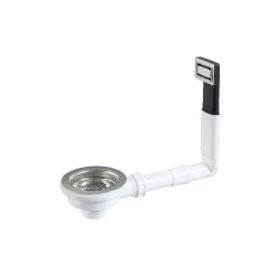 Kit trop- plein long + bonde de decharge Cuves avec trou 3 1/2 ' - prof. 200mm - SIF-0003-845 - Linum
