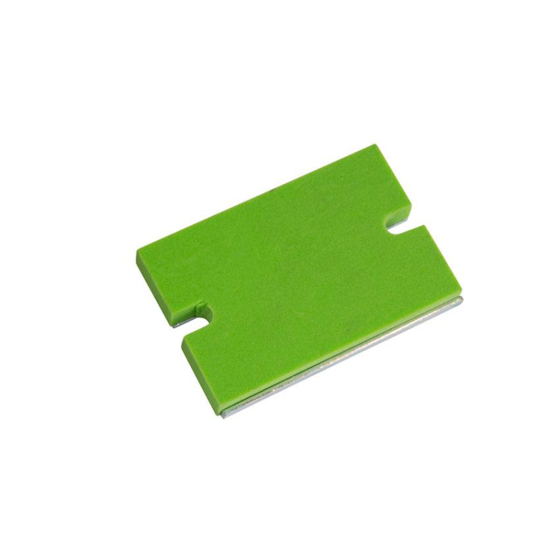 Base rectangulaire + sylomer Pour support antivibratoire a ressort - LAV-3902-000 - Linum
