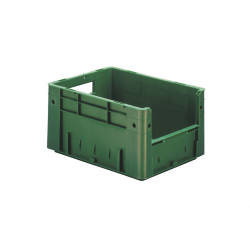 Bac euronorm 400x300x210 - ouv. Front. Fond et parois pleins - SCC-4211-040 - Linum