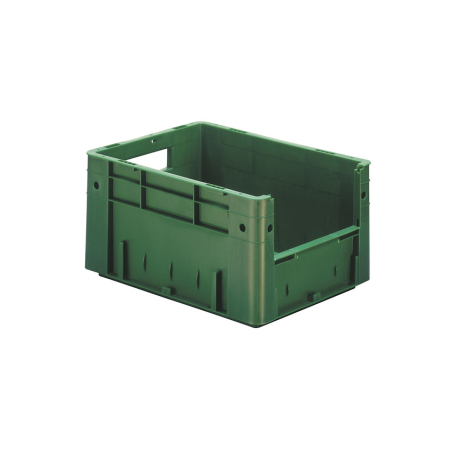 Bac euronorm 400x300x210 - ouv. Front. Fond et parois pleins - SCC-4211-040 - Linum