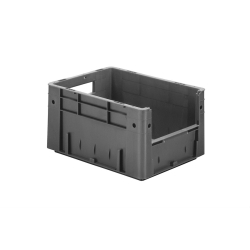 Bac euronorm 400x300x210 - ouv. Front. Fond et parois pleins - SCC-4211-050 - Linum