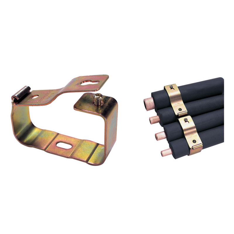 Collier en metal 67x37mm - 1/2' - 7/8' Fixation directe - 10pce/pck - ASP-3503-000 - Linum
