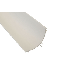 Coin arrondi petit modele Aluminium / 4mtr/lng - CRC-1411-306 - Linum