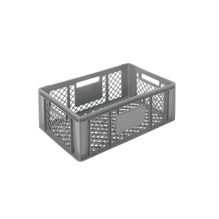 Euronorm 600x400x220mm - standard Fond & cotes ajoures - COP-6224-050 - Linum