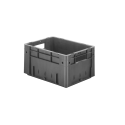 Euronorm 400x300x210 mm - renforce Fond & cotes pleins - RVC-4212-050 - Linum