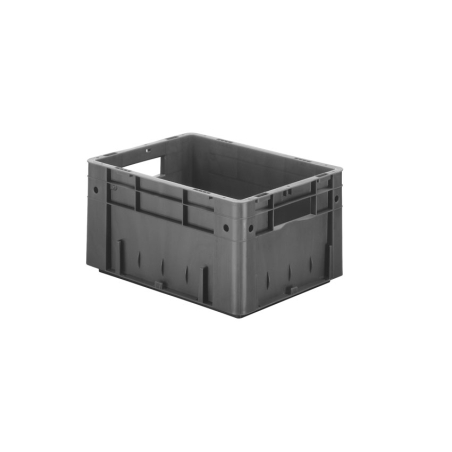 Euronorm 400x300x210 mm - renforce Fond & cotes pleins - RVC-4212-050 - Linum