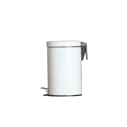Poubelle ronde &agrave; p&eacute;dale 3l  - WPP-6003-010 - Linum