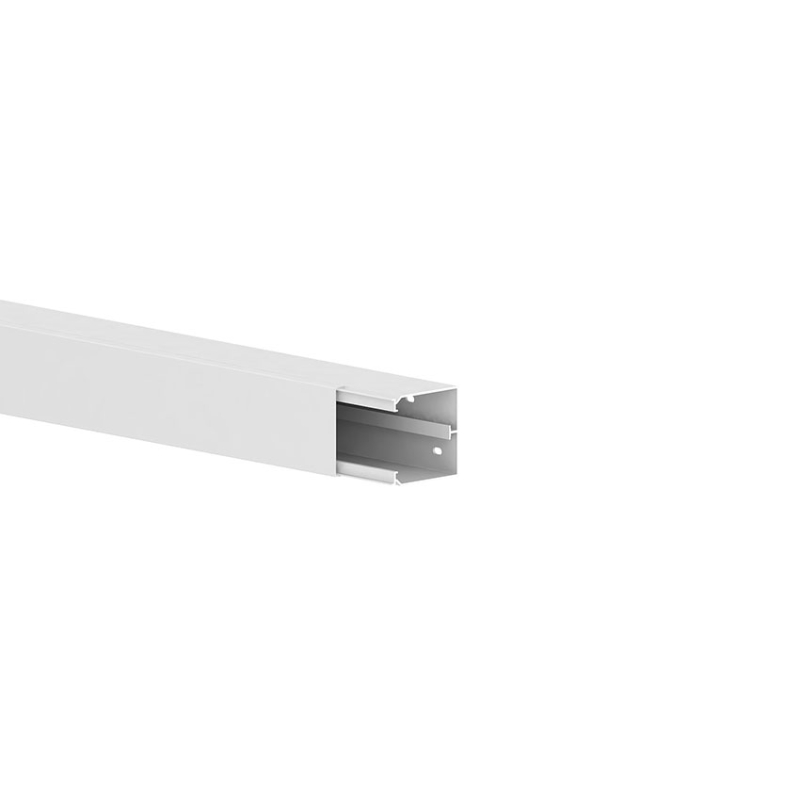 Conduit de c&acirc;bles droit 60x60mm - 2 mtr/lng - AGK-1100-010 - Linum