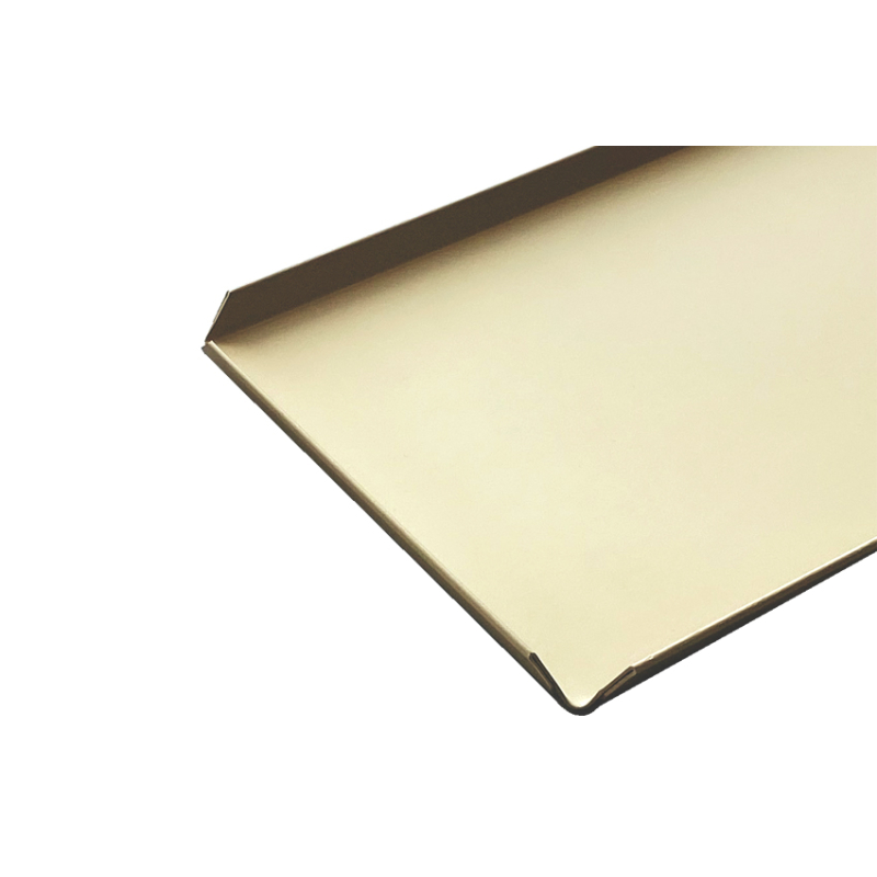 Plateau de presentation alum. Anodise Double bordure - 500x150mm - BSE-5015-884 - Linum