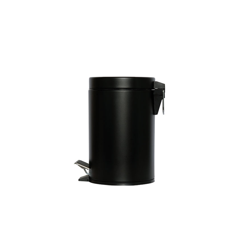 Poubelle ronde &agrave; p&eacute;dale 3l  - WPP-6003-020 - Linum