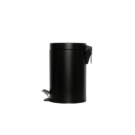 Poubelle ronde &agrave; p&eacute;dale 3l  - WPP-6003-020 - Linum