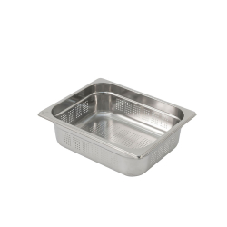 Gn1/2 - 100mm recipient inox Perfore - premium line - LGF-1210-000 - Linum