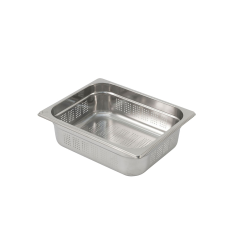 Gn1/2 - 100mm recipient inox Perfore - premium line - LGF-1210-000 - Linum
