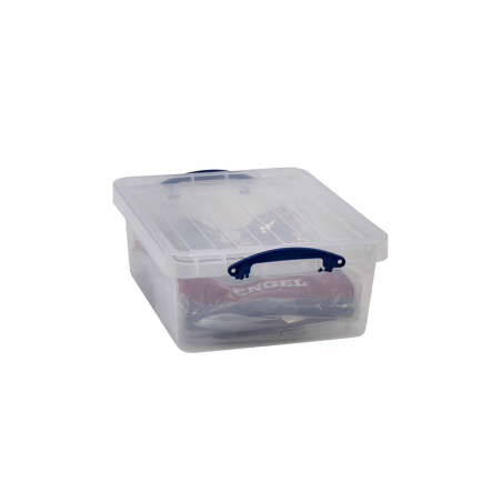 Bo&icirc;te transparente couvercle incl 23,5l 500x395x195mm - RQN-0235-990 - Linum