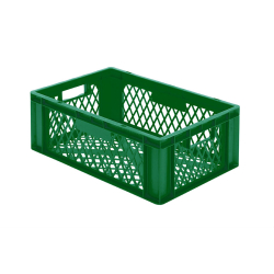 Euronorm 600x400x210 mm - standard Fond & cotes ajoures - RTP-6212-040 - Linum