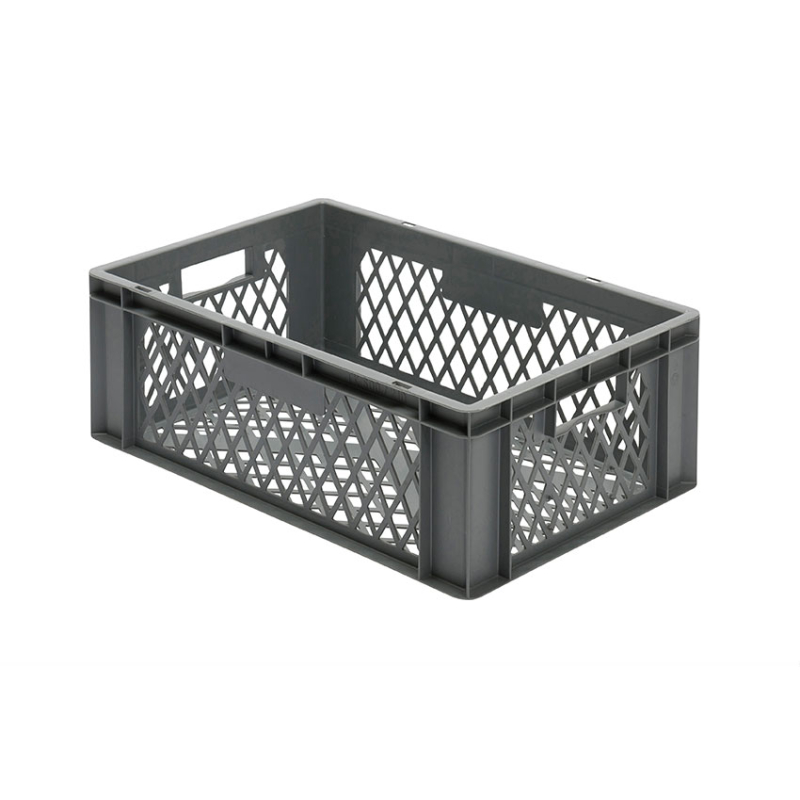 Euronorm 600x400x210 mm - standard Fond & cotes ajoures - RTP-6212-050 - Linum