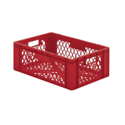 Euronorm 600x400x210 mm - standard Fond & cotes ajoures - RTP-6212-070 - Linum