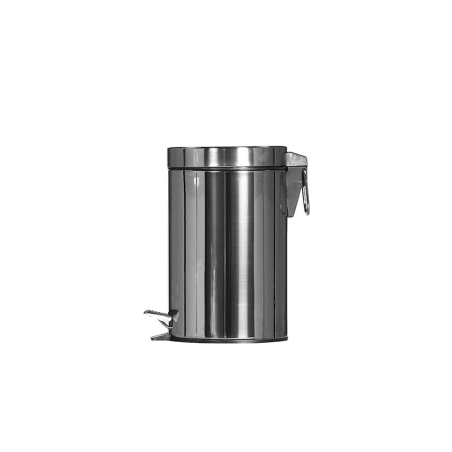 Poubelle ronde &agrave; p&eacute;dale 3l  - WPP-6003-841 - Linum