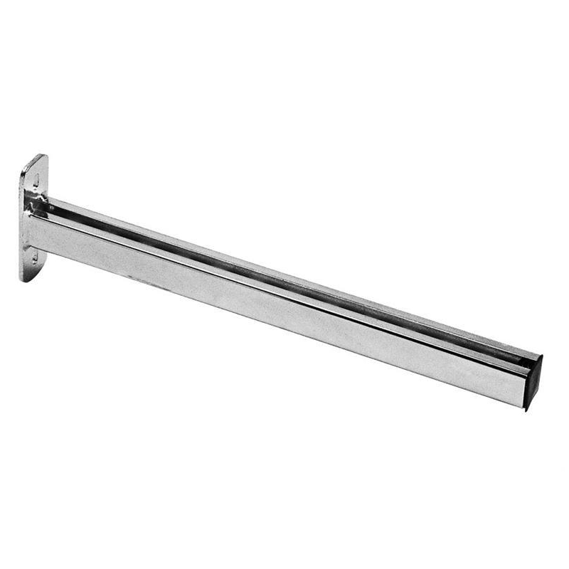 Support mural zingue - profil 38x40mm L520mm - 140kg+140kg - par piece - ALX-6111-000 - Linum