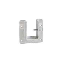 Console 80/50 en alu pour barre ipe80/46 Sans vis - BGD-0005-000 - Linum