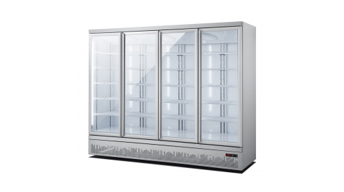 Professionele gesloten gekoelde wand vitrine aan de beste prijs