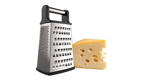 Râpe Fromage Parmesan Cheddar Râpe à Fromage Manuelle Professionnelle - 3 Tambours Inox Interchangeables (fin, Moyen, Gros) - Lave-vaisselle, Pour Parmesan, Noix, Chocolat Râpes à Fromage Aubecq