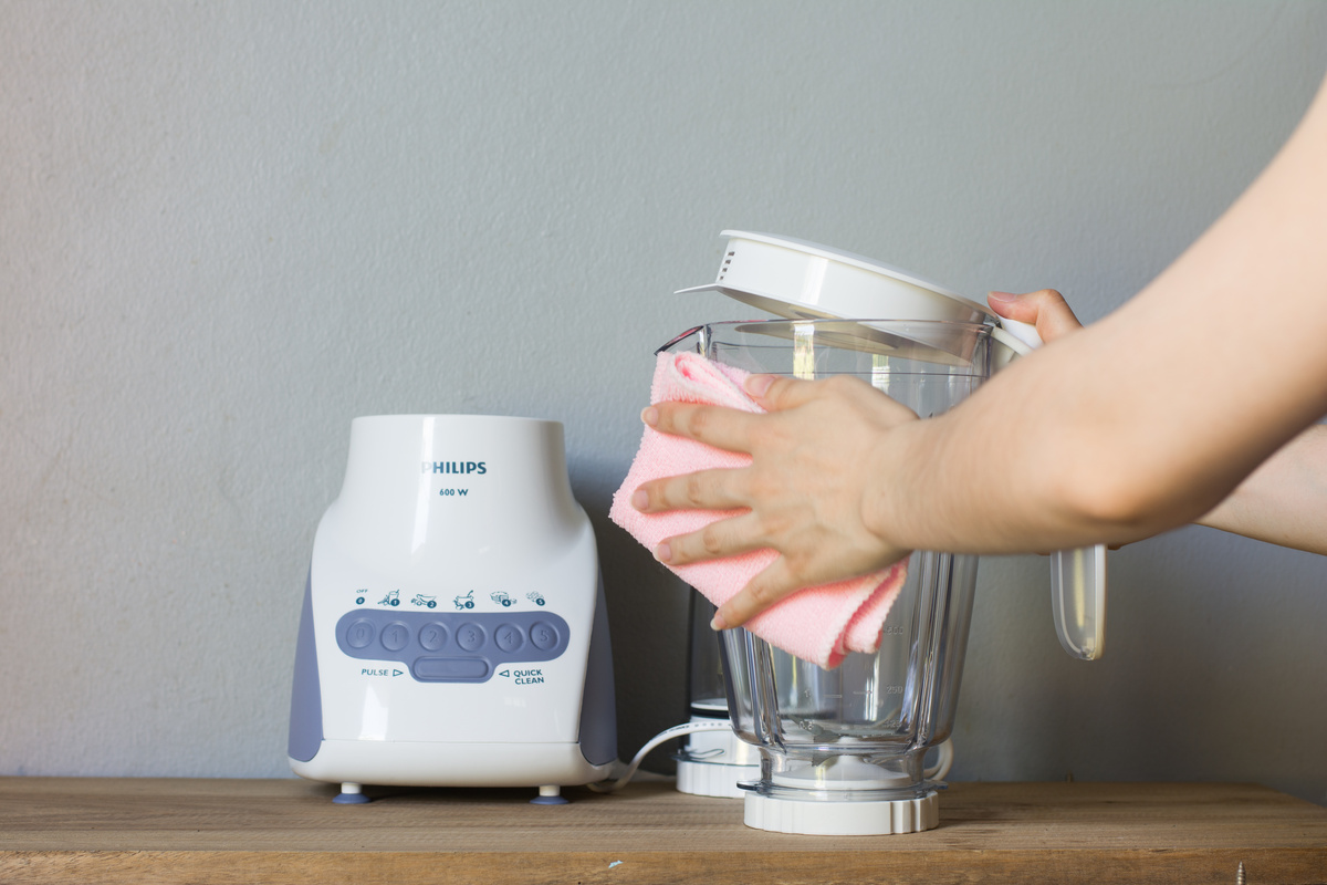 Hoe demonteer je een blender?